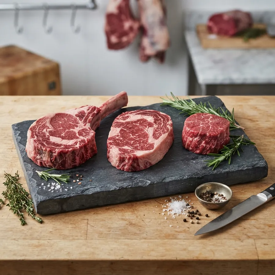 Daging lembu tempatan, potongan segar